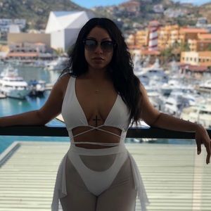 White Wrap Around Cut-Out Swimsuit
